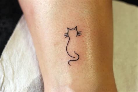 cat tattoo simple